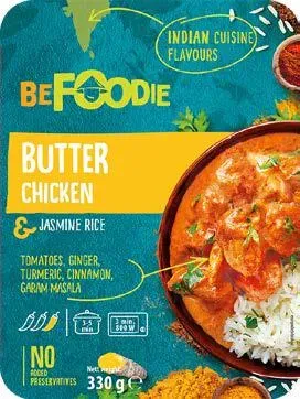 Butter chicken z ryżem jaśminowym