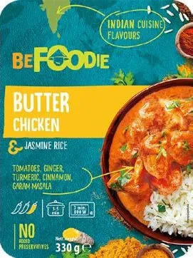 Butter chicken z ryżem jaśminowym